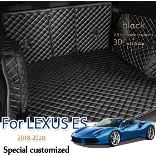 For LEXUS ES 2018 2019 2020 Car Cargo Rear Boot Liner Trunk Mats Carpets Rugs Interior ES200 ES250 ES300h ES350 200 250 300h 350