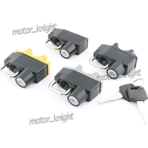 Motor Bike Helmet Lock Hanger Hook With 2Keys Set For Kawasaki Versys X300/650/1000 ER-6N/F Z1000 Z650 Z750 Z900/RS Z800 VN650