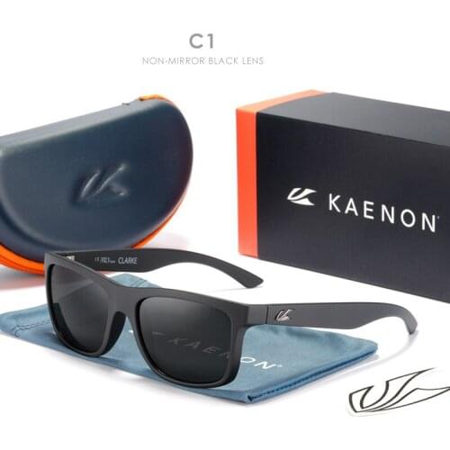 Kaenon Polarized Sunglasses for Men TR90 frame Women Mirrored lens Shades Branded Fashion Trending glasses With Free Box