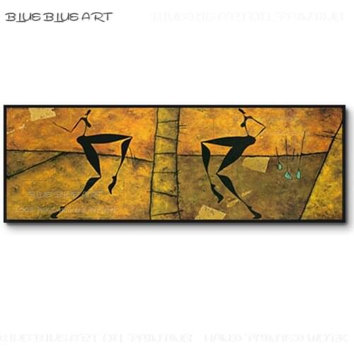 Excellent Artist Pure Hand-painted Abstract Portraits Oil Painting on Canvas New Arrival Fine Art Abstract Portrait Oil Painting