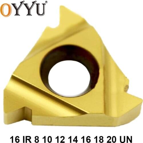 OYYU 16IR 8UN 10UN 12UN 14UN 16UN 18UN 20UN BYM11 16 IR 8 10 12 14 16 18 20 UN for Steel and Copper Carbide Inserts Turning Tool