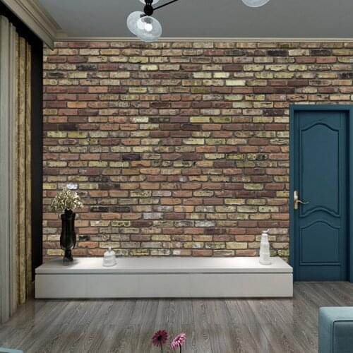 Custom Classical Brick Photo Wallpaper for Living Room Prints Bedside Bedroom Backdrop TV Sofa Walls Paper Murals 3D Paisagem