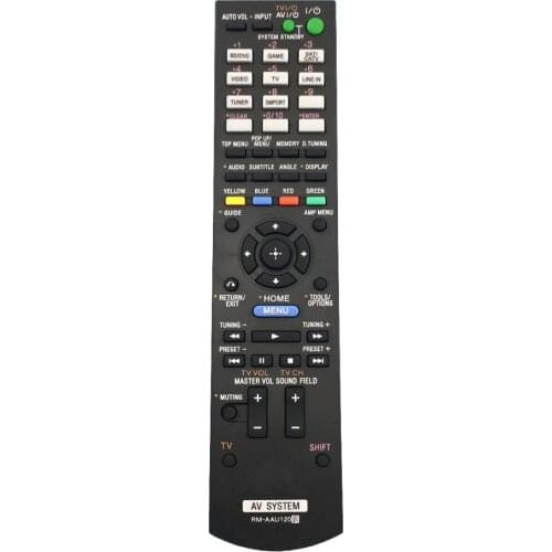 RM-AAU120 CONTROLLER remote control suitable for sony tv AV SYSTEM Audio power amplifier RM-AAU116