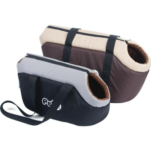 Pet Dog and Cat Handbag, Four Seasons Small Dog and Cat Outing Portable One-shoulder Handbag Foldable Breathable Cat Carrier