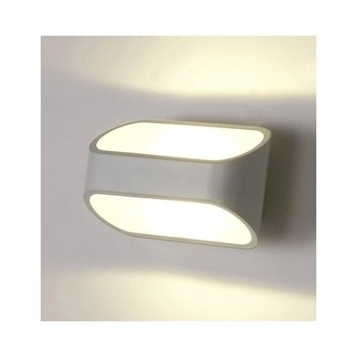 LED Interior Wall Lamp Modern Minimalist Bedroom Aisle Lights Double Headlights Creative Aluminum wall Lamp 3W 5W