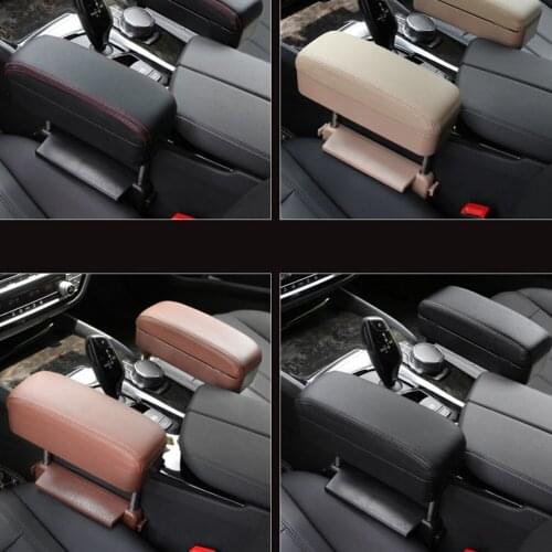 Universal Car Armrest Box Elbow Support Adjustable Car Center Console Arm Rest Car Styling Auto Seat Gap Organizer Arm Rest Box