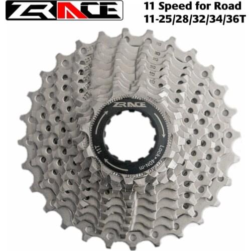 ZRACE Bicycle Cassette 11 Speed Road / MTB bike freewheel 11-25T / 28T / 32T / 34T / 36T, Compatible with Ultegra 105