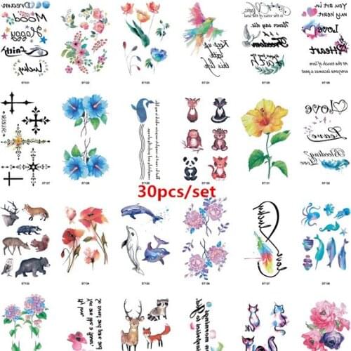 Vieruodis Waterproof Tattoos