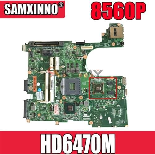 High Quality For HP 6560B 8560P Laptop Motherboard QM67 DDR3 646967-001 646963-001 HD 6470M MainBoard 100% Tested Fast Ship