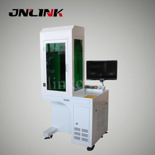 High precision 20w fiber laser marking machine/cnc engraver for wood/furniture/iron/steel/decoration made in jinan