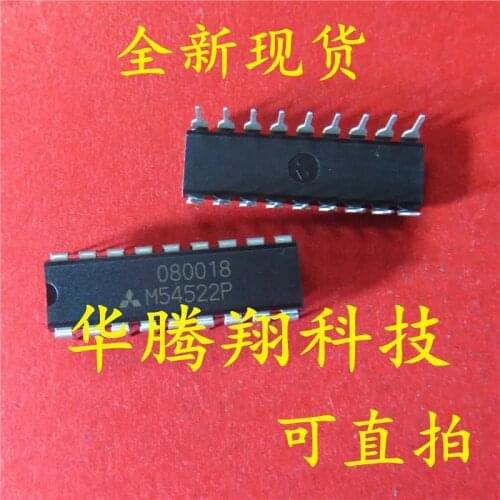 10pcs/lot M54522 M54522P DIP-18 NEW Original free shipping