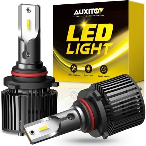 2Pcs AUXITO 16000LM 9005 HB3 LED Headlight Bulb Turbo LED H4 H7 HB4 9006 H11 H8 H1 Headlamp for Renault Nissan Hyundai BMW Kia