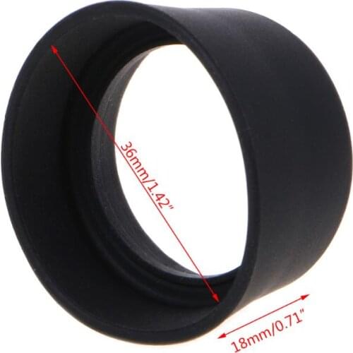 2pcs Soft Rubber Eyepiece Eye Shield 29-30mm Eye Guards Cups Eyepiece Covers For Binocular Microscope Dropship