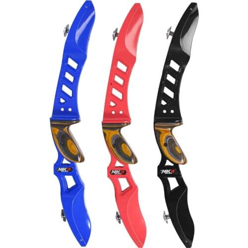 21" Bow Riser ILF CNC Traditional Recurve Bows Right Handle for Archery Hunting - 3 colors