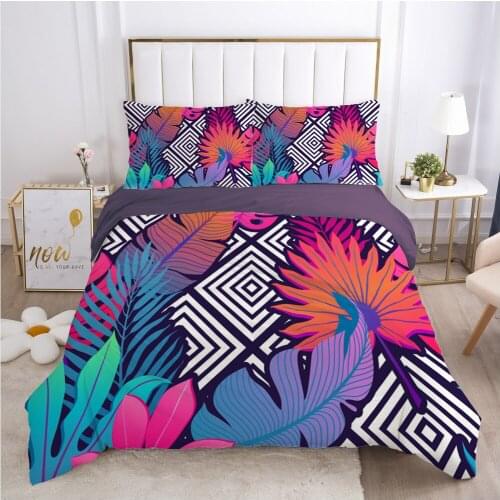 3D Bohemia Design Duvet Cover Set Bedding Sets Bedding Bag Quilt Covers Pillow Case King Single Double Size Bed Linens