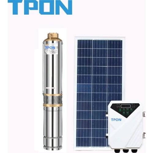 48volt solar water pump with plastic impeller dc solar water pump for irrigation