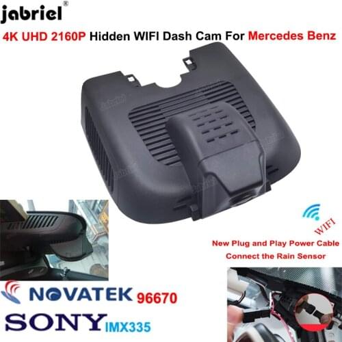4K Wifi Car DVR Dash Cam for Mercedes Benz A Class w177 for Mercedes Benz AMG A35 CLA35 for Mercedes B Class w247 w118 2019 2021