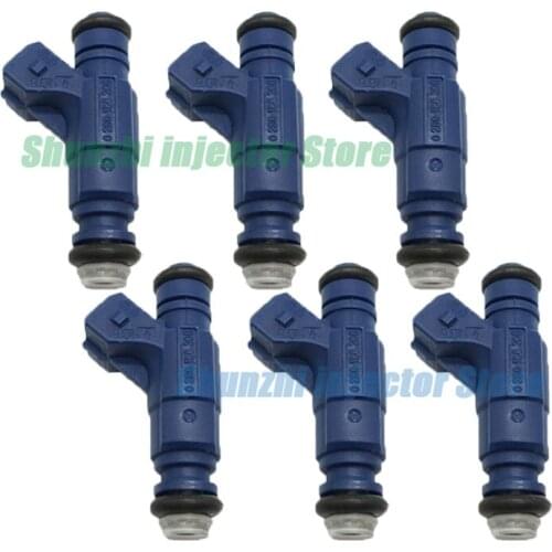6pcs Fuel Injector Nozzle For Set Polaris RZR Sportsman Ranger EFI 700 800 0280156208