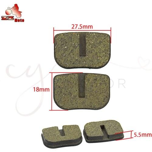Disc Brake Shoe Pad For 47 49cc Mini Dirt Bike Minimoto Pocket Bike Baby Kid Crosser Mini-Gas Scooters