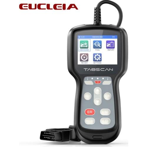 EUCLEIA Tabscan A411 OBD2 Automotive Scanner All OBDII Code Reader Bluetooth Professional OBD 2 Car Diagnostic Tool Free Update