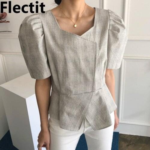Flectit Peplum Blouses