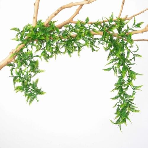 1.8m garland artificial flower string with leaf silk green leaf ivy vine home garden wedding arch decoration