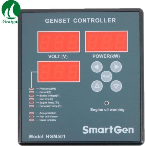 HGM501 Gen-set Controller for Control and Protection of Single-engine Gen-sets