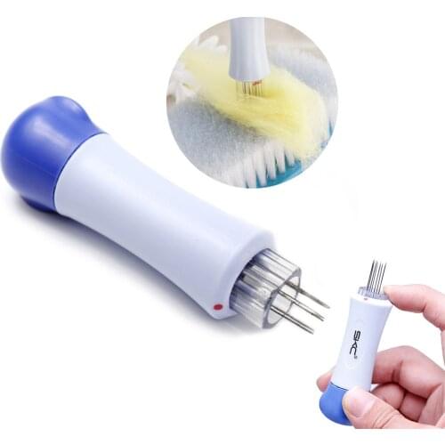 1Pcs Felting Needle Tool Practical Needle Felting Handle with 7Pcs Needles Wool Tool Applique Craft Kit