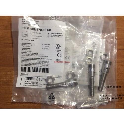 Inductive proximity switch IFRM 08N1703/S14L IFRM 08N3703/S14L