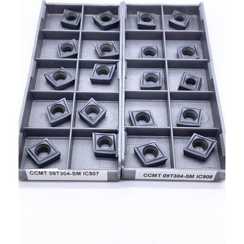 CCMT09T304 SM IC907 CCMT09T308 IC908 Internal Turning Tools CCMT 09T304 09T308 Carbide Inserts Lathe Cutter Cutting Tool