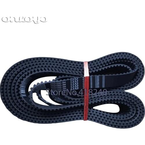 Computer Embroidery Machine Servo Motor Belt 8M*1200 1216 1240 1280 1264 1304 1360 Rubber Belt 30mm 3cm Width