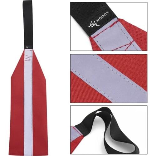 Red Kayak Long Load Safety Flag Tow Flag for Kayaks Canoes SUP Kayaking Equipment Oversized Load Warning Flag Long Travel Hot Se