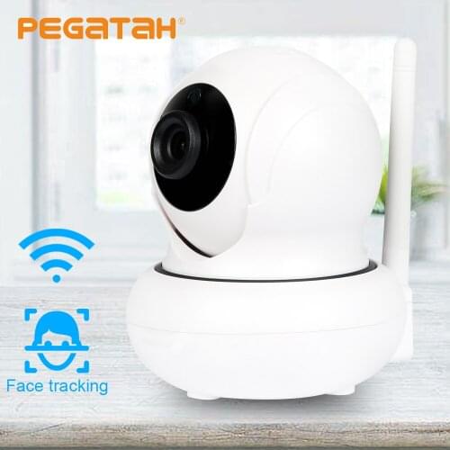 Mini Wifi 1080P face tracking Wifi PTZ IP Camera P2P Wireless onvif Security Two-way Audio Monitor night vision Max 128G