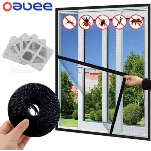 Oauee Indoor Insect Fly Mosquito Window Screen Curtain Mosquito Netting Door Anti Mosquito Net For Kitchen Window Home Protector