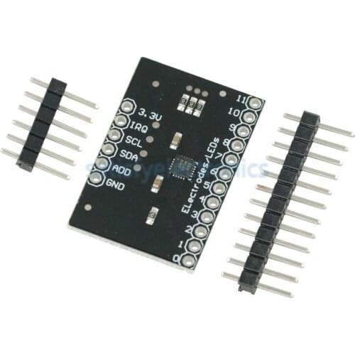 MPR121 Breakout V12 Capacitive Touch Sensor Controller Module I2C keyboard Development Board For Arduino
