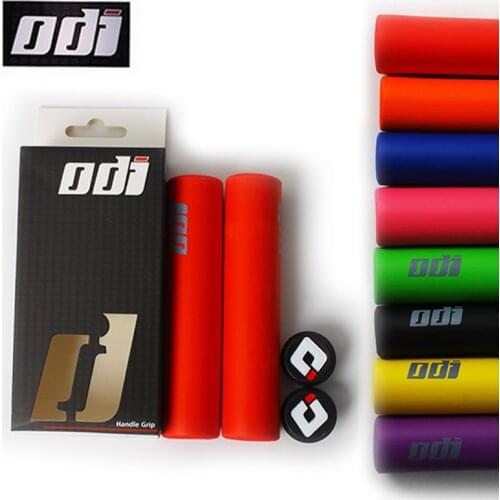 ODI MTB Bike Handlebar Grips Anti-skid Shock-absorbing Bicycle Handlebar Grips Cover Soft Mountain Bike Grip cycling Accessories