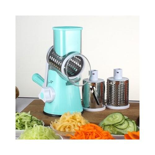 Manual Vegetable Cutter Slicer Multifunctional Round Mandoline Slicer Potato Cheese Shredder Kitchen Gadgets Kitchen Accessories