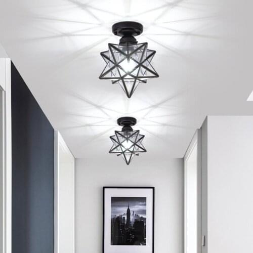 Nordic Star Home Entrance Cloakroom LED Ceiling Light Corridor Aisle Modern Balcony Factory Outlet
