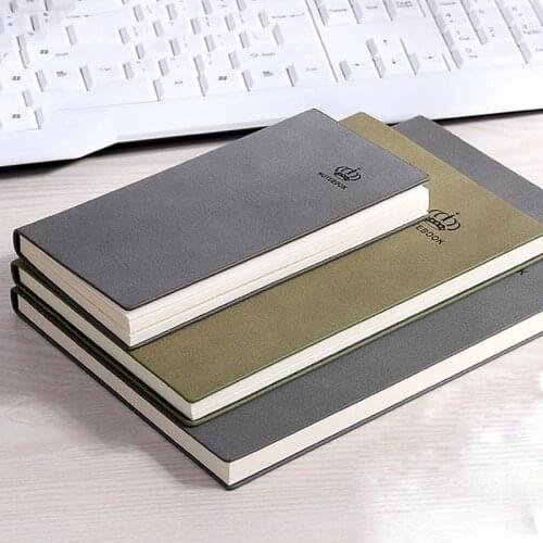 RuiZe vintage matte leather notebook A5 B5 A6 handmade creative soft cover diary journal note book creative stationery supplies