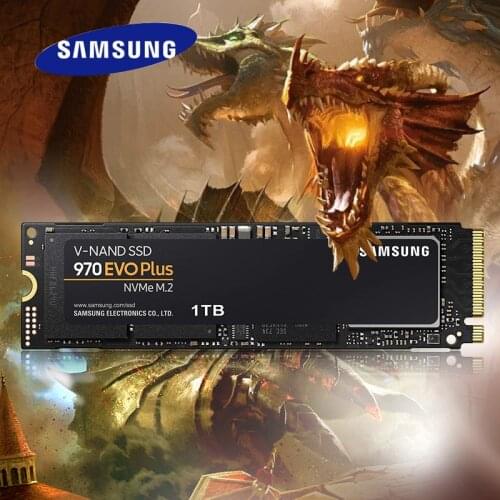 Samsung ssd 970 EVO Plus SSD 250GB 500GB 1TB 2TB M.2 NVMe Interface Internal Solid State Drive with V-NAND Technology Original