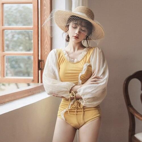 Plus Size One Piece Swimsuit Women Beachwear 2021 Bikini Set Female At New Print Polyester Sierra Surfer Swimwear Wholes