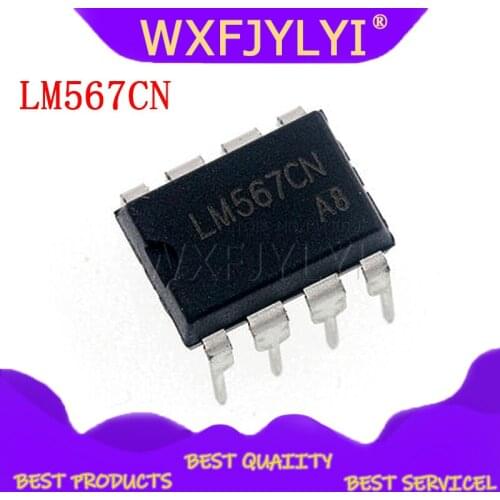 10PCS LM567CN DIP8 LM567C DIP LM567 567CN DIP-8 new and original IC