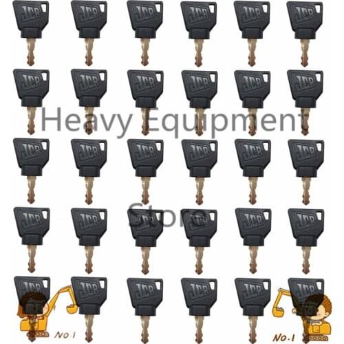 30x Key For JCB Heavy Equipment Ignition Key OEM 701/45501 331/26790 333/Y1374 Free Shipping