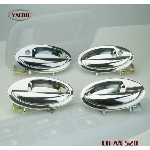 4PCS A CAR SET EXTERIOR DOOR HANDLE FOR LIFAN 520