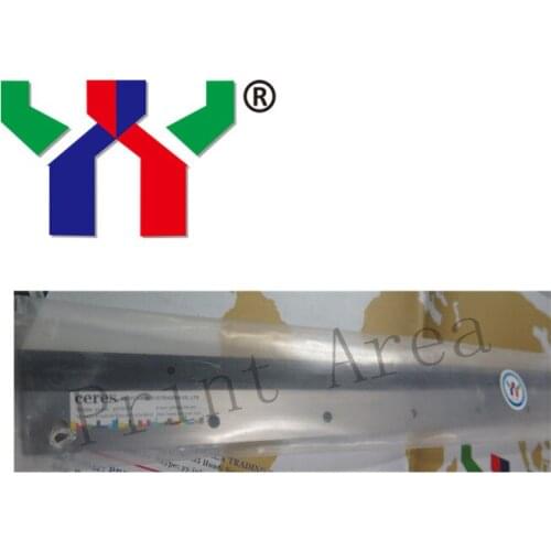 611*42*0.5mm 10holes 3pcs/pack import rubber steel wash up blade/Fuji shinohara 56 printing machine spare parts