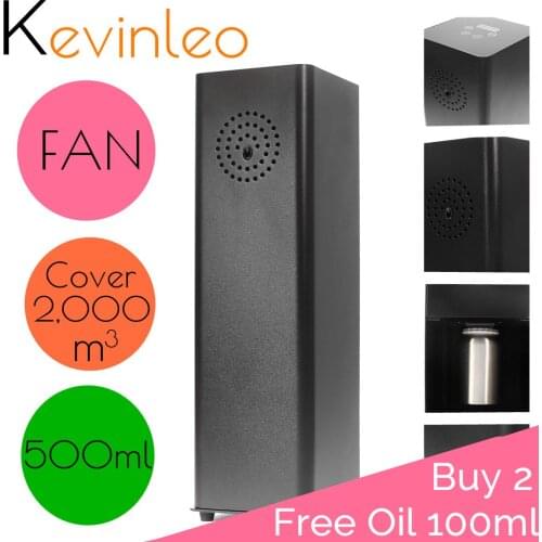 Office Scent Machine fragrance Unit Waterless 2,000m3 Coveragea Area 500ml Cartridge For Office Hotel Home Air Purifier