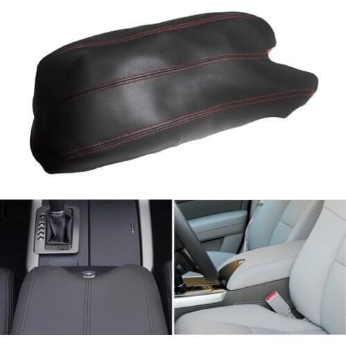 Car-styling Microfiber Leather Center Control Armrest Box Cover For Acura RDX 2007 2008 2009 2010 2011 2012