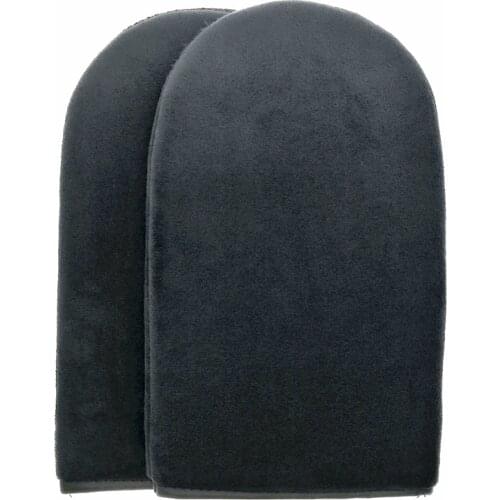 Self Tanning Mitt Glove 2pcs/lot double sided Black Tan Applicator Mitt of tanning lotion cream