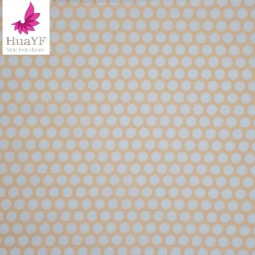 Free shipping cotton fabric polka dot fabric for DIY bedding handwork tablecloth quilting patchwork craft