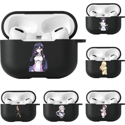 Hot anime bikini girl Wireless Bluetooth Headphones Black Cover For Apple Air Pods Pro Funda Earphone Case For AirPods Pro Cases
